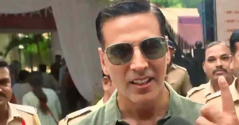 Akshay voted