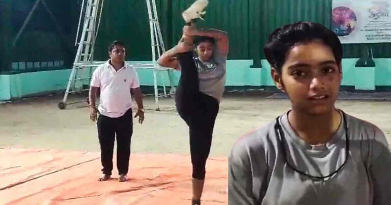 Aerobic Gymnastics Player Majida Khatun