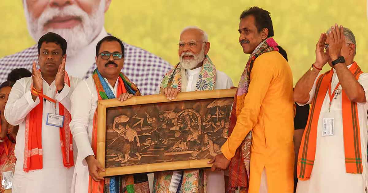 PM Modi at Bardhaman