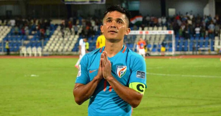 Sunil Chhetri Ret