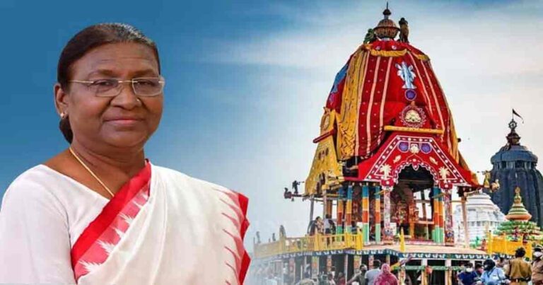 President-on-Rath-Yatra-in-Puri