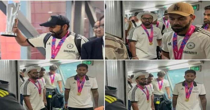 Team India: Rohit Brigade returns home with the World Cup,