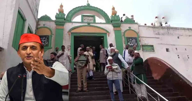 Akhilesh blams 2 bjp sambhal jama masjid