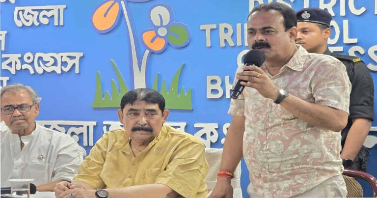 Anubrata Mandal with Sudipta Ghosh