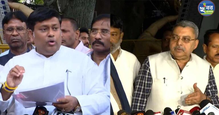 Sukanta & Kalyan on EC Office for fake viter card issue