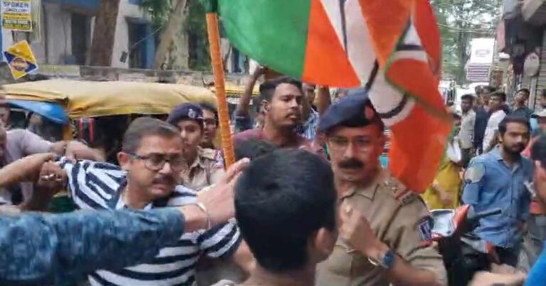 BJP-TMC Clash in baranagar