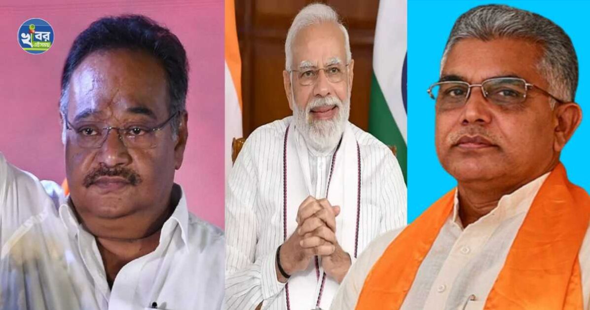 dilip ghosh not invited at modi's programe at dumdum