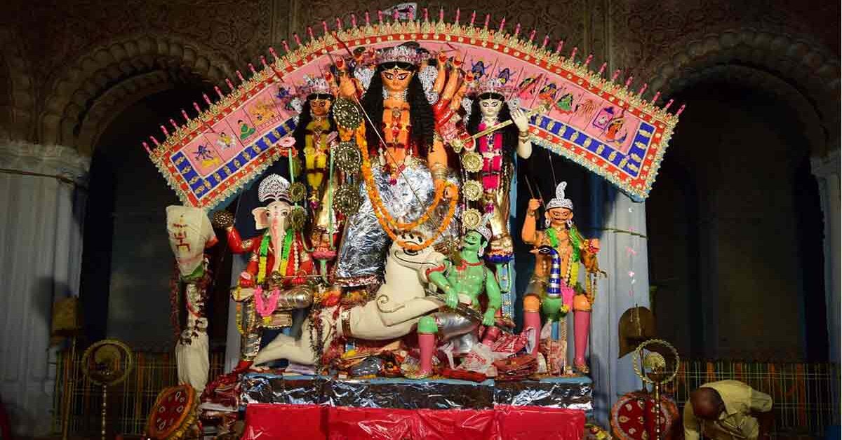 Devi Durga_Krishnanagar Rajbari