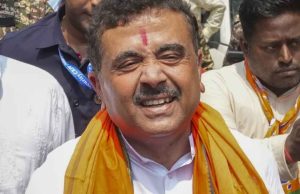 মনোনয়নপত্র দাখিল করলেন শুভেন্দু অধিকারী, উপস্থিত ছিলেন কেন্দ্রীয় মন্ত্রী ধর্মেন্দ্র প্রধান