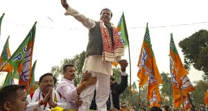 বিজেপির অসম ইশতেহারে কর্মসংস্থান, যুব-অর্থায়ন, ভূমি নীতি assam-election2026-himant-biswasharma