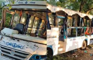 ভয়াবহ বাস দুর্ঘটনায় ঘটনাস্থলেই ৫ জন নিহত, ১৫ জনেরও বেশি আহত