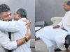 বিদায়ী বৈঠকে আবেগঘন মুহূর্তে ধরা দিলেন সিদ্দারামাইয়া ও ডিকে শিবকুমার