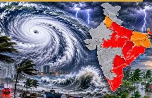 ২৫০০ কিলোমিটার প্রশস্ত মেঘ, ১৫টি রাজ্য ৫ দিনের জন্য ভারী বৃষ্টিপাতের সর্বোচ্চ সতর্কতা
