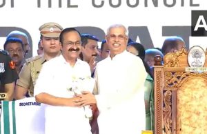 কেরালার নতুন মুখ্যমন্ত্রী হিসেবে শপথ নিলেন ভিডি সতীসান