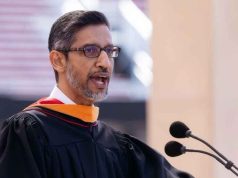 স্ট্যানফোর্ডে সুন্দর পিচাইয়ের ভাষণকে কেন্দ্র করে তুমুল হট্টগোল, স্বাধীন ফিলিস্তিনের দাবিতে স্লোগান দিয়ে ওয়াকআউট শিক্ষার্থীদের