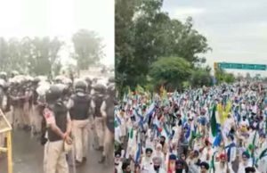 ভারত-মার্কিন বানিজ্য চুক্তির বিরোধিতায় শম্ভু সীমান্তে কৃষকদের সমাবেশ