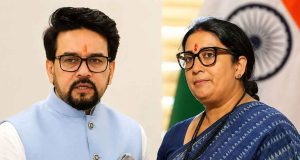 বিজেপিতে বড় ধরনের সাংগঠনিক রদবদল আজ, স্মৃতি ইরানি ও অনুরাগ ঠাকুরের বড় দায়িত্ব পাওয়ার সম্ভাবনা
