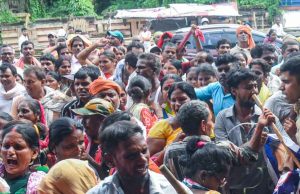 যন্তর মন্তরে বিশাল বিক্ষোভ প্রদর্শন সাফাইকর্মীদের