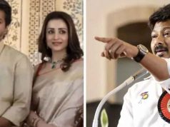 অভিনেত্রী তৃষাকে নিয়ে মন্তব্য করায় তামিলনাড়ুর প্রাক্তন উপ-মুখ্যমন্ত্রী উদয়ানিধি স্টালিন গ্রেপ্তার