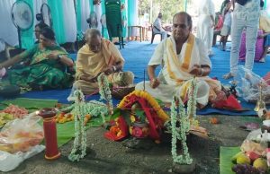 আদালতের নির্দেশে কাটল জট, খুঁটিপুজো সম্পন্ন বাগবাজার সর্বজনীনে