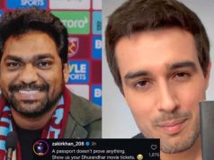 ‘পাসপোর্ট কিছুই প্রমাণ করে না, আমাকে ধুরন্ধরের টিকিট দেখান’: ধ্রুব রাঠিকে জাকির খানের কটাক্ষ ভাইরাল